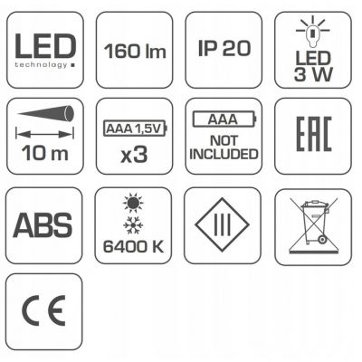 Latarka czołowa HT1E420 Hoegert Technik (HT1E420)