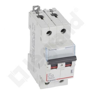 Wyłącznik Nadprądowy S 302 2P C13A 6kA DX3 407799 LEGRAND (407799)