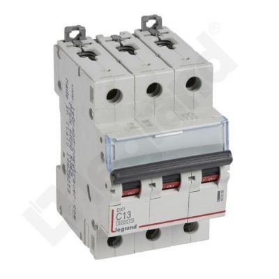 Wyłącznik Nadprądowy S 303 3P C13A 6kA DX3 407858 LEGRAND (407858)