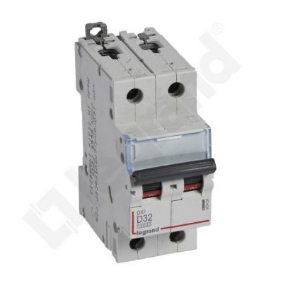 Wyłącznik Nadprądowy S 312 2P D32A 10000A DX3 409454 LEGRAND (409454)