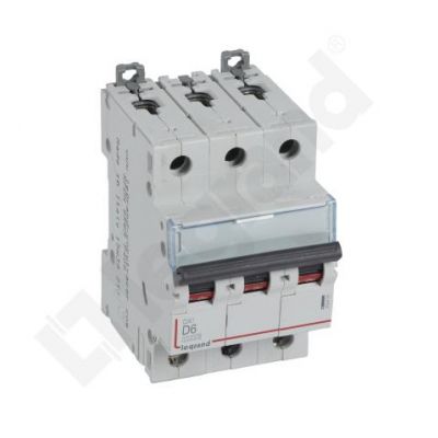 Wyłącznik Nadprądowy S 313 3P D6A 10000A DX3 409495 LEGRAND (409495)