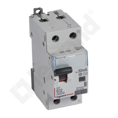Wyłącznik Różnicowo-Nadprądowy 2P 32A B 0,03A Typ AC P312 DX3 410924 LEGRAND (410924)