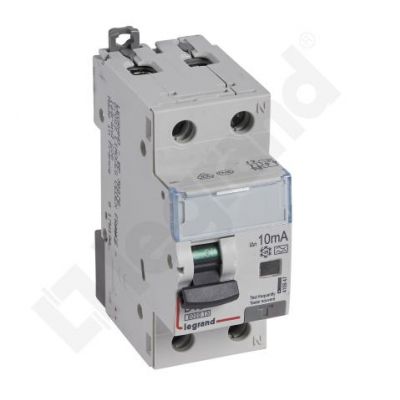 Wyłącznik Różnicowo-Nadprądowy 2P 16A B 0,01A Typa P312 DX3 410947 LEGRAND (410947)