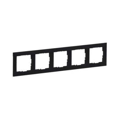 Suno Ramka Pięciokrotna 5-Krotna Czarny 721525 LEGRAND (721525)