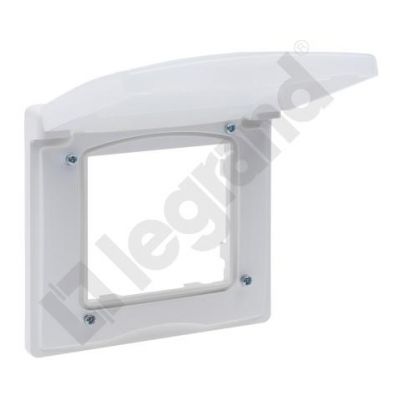 Niloe Step Ramka Pojedyncza IP44 Kolor Biały 863196 LEGRAND (863196)