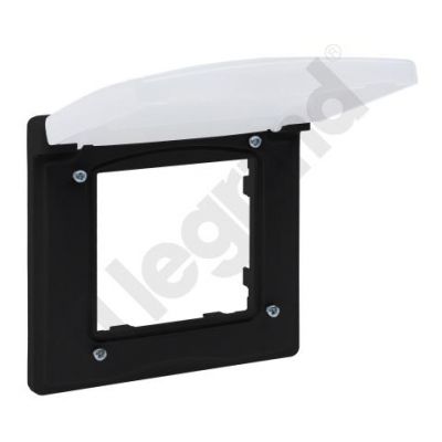 Niloe Step Ramka Pojedyncza IP44- Kolor Czarny 863596 LEGRAND (863596)