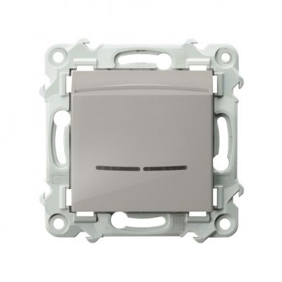 SZAFIR Łącznik hotelowy z podświetleniem pomarańczowym kolor kaszmirowy beż ŁP-15ZS/m/83 OSPEL (ŁP-15ZS/m/83)