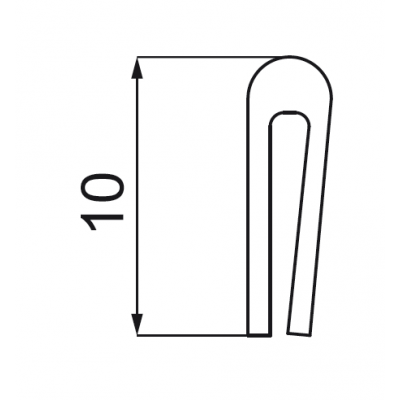 Taśma ochronna TO10 100100 BAKS (100100)