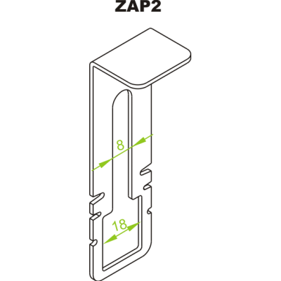 Zapinka Grubość 1,50 mm ZAP2 140900 BAKS (140900)