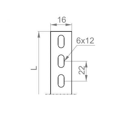 Płaskownik Grubość 2,5 mm PLM25/2 640620 BAKS (640620)