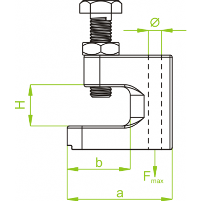 Zacisk ZK8/23 752209 BAKS (752209)
