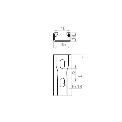Szczebel SDOC500 800150 BAKS (800150)