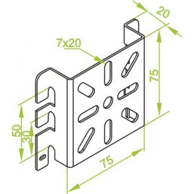 Blacha montażowa BMS 902500 BAKS (902500)