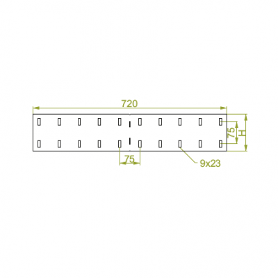Łącznik kątowy 120mm Grubość 2,00 mm LKSUCH120 240502 BAKS (240502)