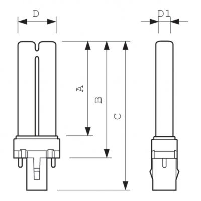 MASTER PL-S 11W/827/2P 1CT/5X10BOX Świetlówka (927936482711)