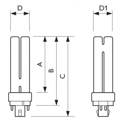 MASTER PL-C 26W/840/4P 1CT/5X10BOX Świetlówka (927907384040)