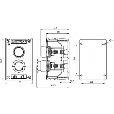 KASETA SP22K2/04-1 K2 START-STOP (SP22K2 4-1)