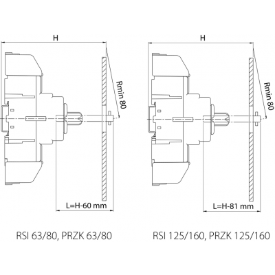 Wałek oś napędu 300mm RSI160-1919R05 SPAMEL (RSI160-1919R05)