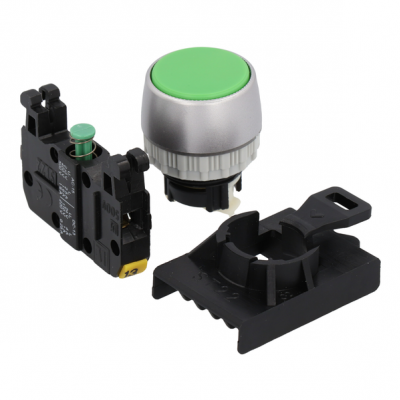 Przycisk sterowniczy 22mm żółty 1Z z samopowrotem ST22-KG-10 SPAMEL (ST22-KG-10.)