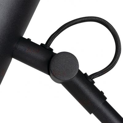 AGZAR E14 B Lampa stołowa AGZAR E14 B E14 kolor czarny KANLUX (36250)