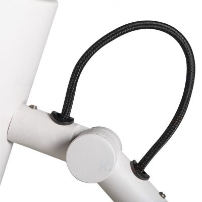 AGZAR E14 W Lampa stołowa AGZAR E14 W E14 kolor biały KANLUX (36251)