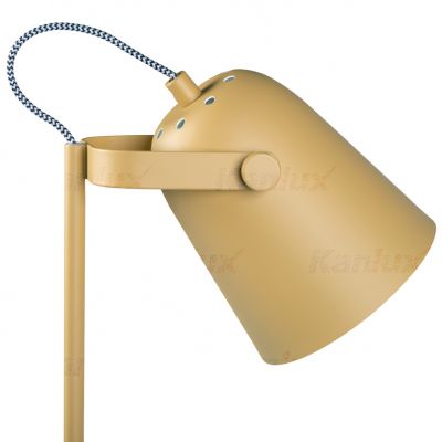 RAIBO E27 Y Lampka biurkowa RAIBO E27 Y E27 kolor żółty KANLUX (36283)