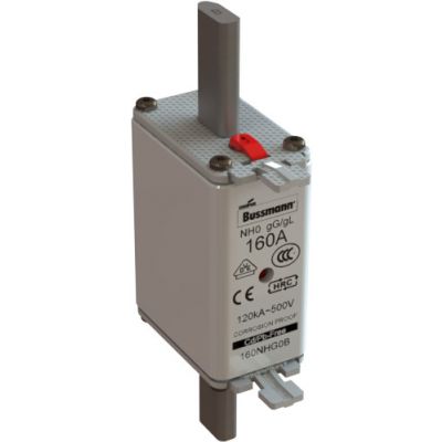 NH FUSE 40A 500V GG/GL SIZE 0 Wkładka NH0 40A 500V GL/GG podwójny wskaźnik 40NHG0B EATON (40NHG0B)