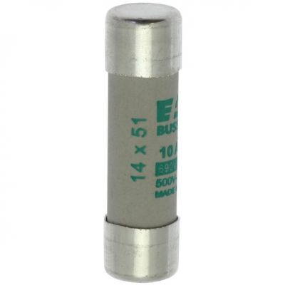 CYLINDRICAL FUSE 14 x 51 10A AM 690V AC Wkładka cylindryczna 14 x 51mm 10A AM 690V AC C14M10 EATON (C14M10)