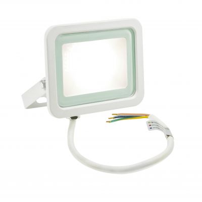 Naświetlacz LED NOCTIS LUX 2 20W barwa neutralna 230V IP65 95x120x25mm biała (SLI029042NW)