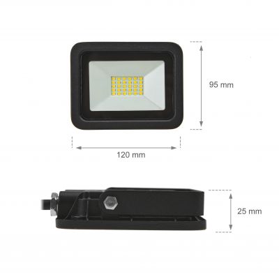 Naświetlacz halogen 20W IP65  SLI029038NW Spectrum Led (SLI029038NW)