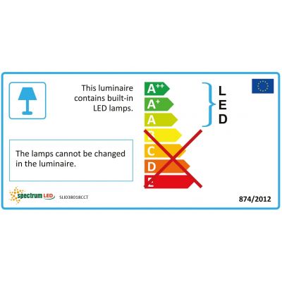 ALGINE 6W CCT+DIM Wi-Fi Spectrum SMART square (SLI038018CCT)