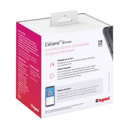 Netatmo - Gniazdo Mobile Connected 16A - Czarne 064887 LEGRAND (064887)