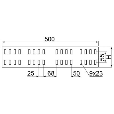 Łącznik 100mm Grubość 3,00 mm LSUDTH100 220702 BAKS (220702)