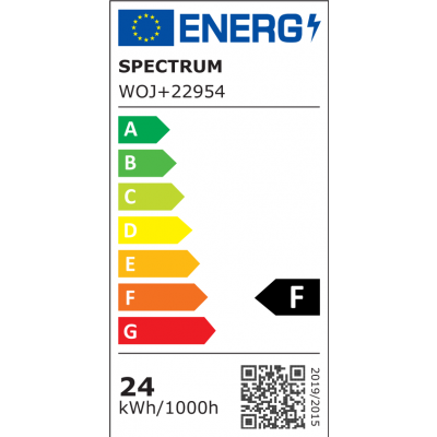 Świetlówka LED TUBE T8 24W zimna biel 28X1500mm plastik  WOJ+22954 Spectrum Led (WOJ+22954)