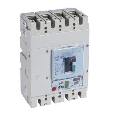 Wyłącznik DPX3 630 Sg+P 4P 630A 100Ka 422215 LEGRAND (422215)