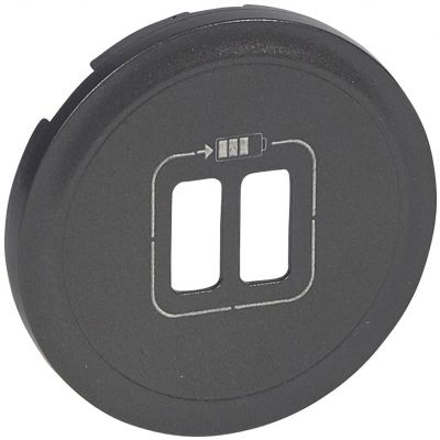 Celiane Plakietka Do Gniazd 2Xusb 5 V- Grafitowa 067956 LEGRAND (067956)
