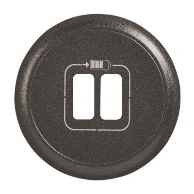 Celiane Plakietka Do Gniazd 2Xusb 5 V- Grafitowa 067956 LEGRAND (067956)