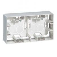 Niloe Puszka Natynkowa Podwójna Biała 664799 LEGRAND (664799)