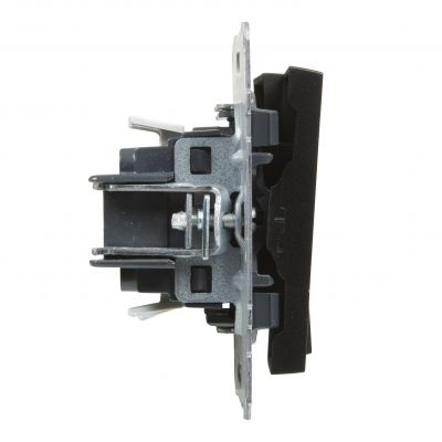 Suno Łącznik Schodowy Podwójny - 10 Ax - 250V~ - Zaciski Automatyczne Czarny 721408 LEGRAND (721408)