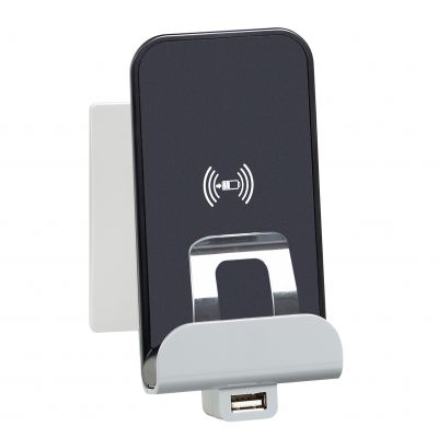 Niloe Ładowarka Indukcyjna 1000 Ma + Usb 2400 Ma 664797 Produkt wycofany LEGRAND (664797)