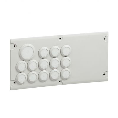 Płyta Przepustowa Kablowa 13 Wejść 293x139Mm IP55 Atantic 036495 LEGRAND (036495)