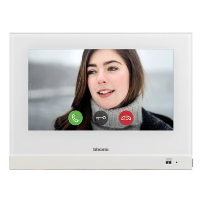 Home Touch - ekran dotykowy 7  do sterowania systemem MyHome - kolor biały, Bticino (3488W)