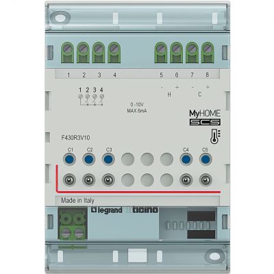 Mh:Aktor 3-Przek./2 Wyj.Klima Produkt Wycofany LEGRAND (F430R3V10)