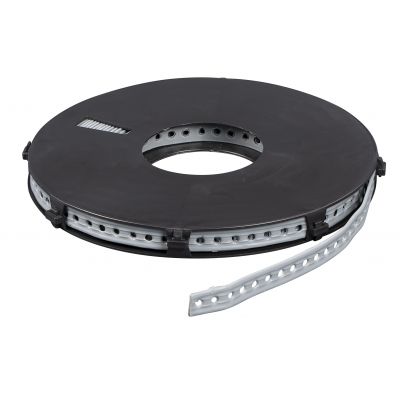 Taśma montażowa perforowana powlekana w osłonie – rolka 10m 1szt. RAWLPLUG (R-MTP-10M)