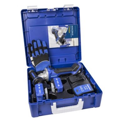 Szlifierka kątowa 18V 125mm 2×5,0 Ah + ładowarka + walizka 1szt. RAWLPLUG (R-PAG18-SV-XL2)