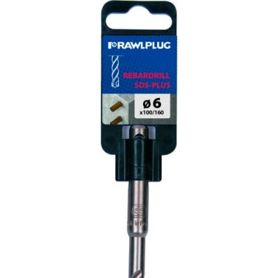 Wiertło do betonu SDS PLUS REBARDRILL 8x160mm  RAWLPLUG (RT-SDSR-8/160)