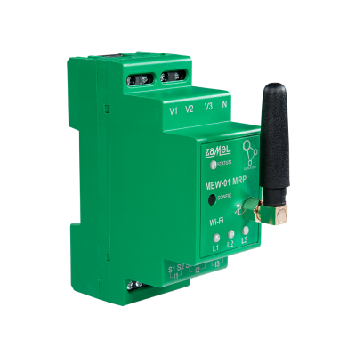 Monitor zużycia energii elektrycznej 3F+N WiFi Supla MEW-01 MRP ZAMEL (SPL10000046-WUN)