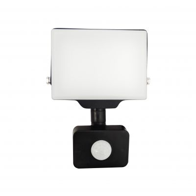 PORTO S LED 20W naświetlacz z PIR, 1600lm, IP44, 4000K, aluminium + poliwęglan (AD-NL-6463BLR4)