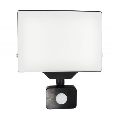 PORTO S LED 50W naświetlacz z PIR, 4000lm, IP44, 4000K, aluminium + poliwęglan (AD-NL-6465BLR4)