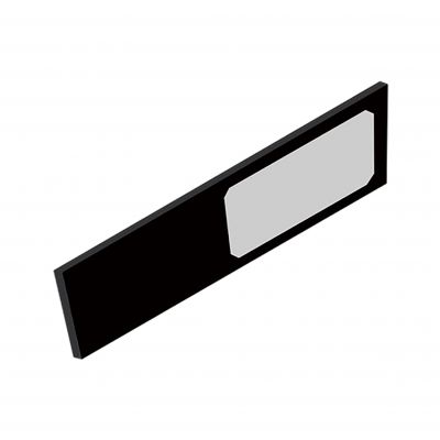 PLANA lampka podszafkowa LED 4W, 240lm, 4000K, czarna (AD-OM-6476L4/B)